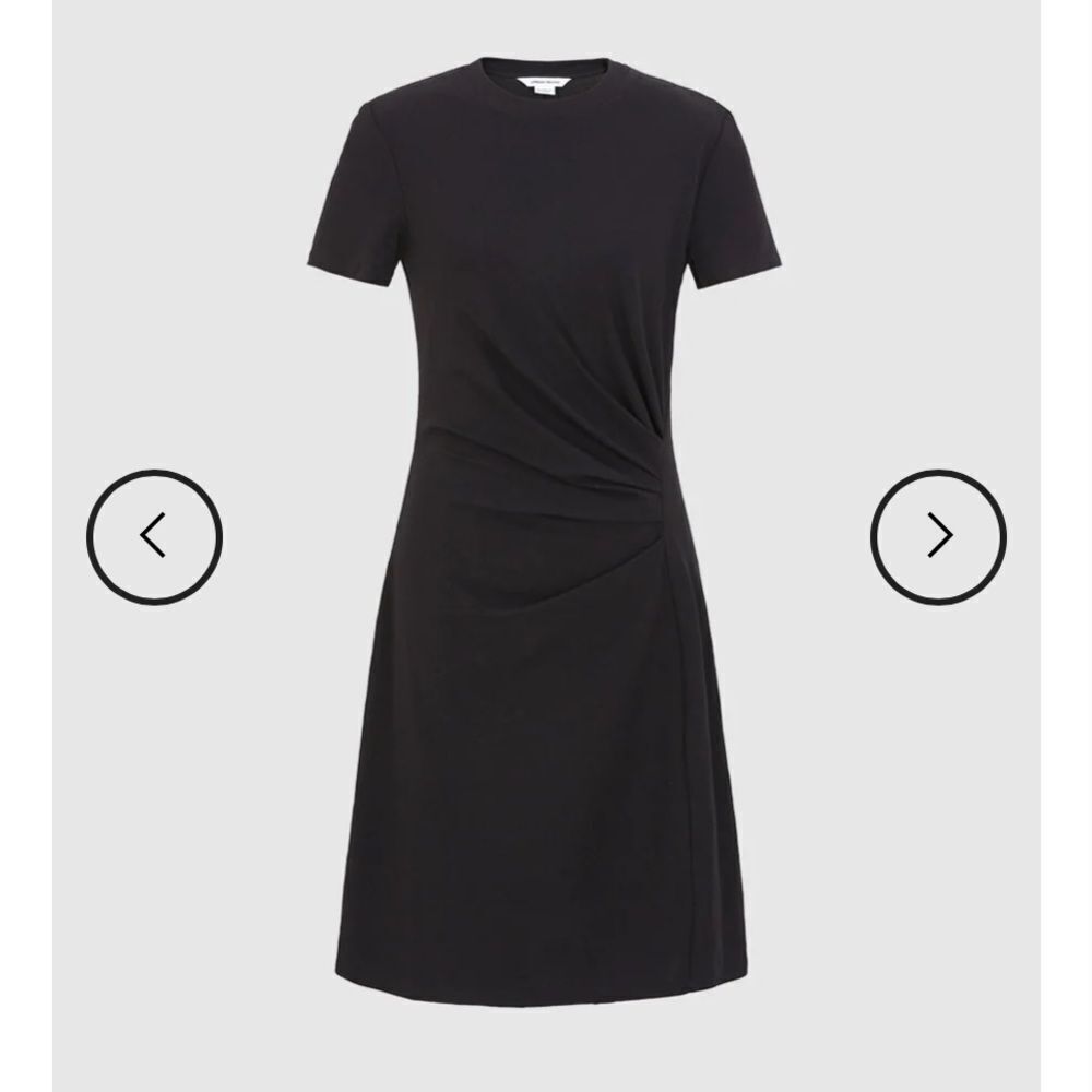 Urban Revivo Black Dress Size 6 Slit Side NWT